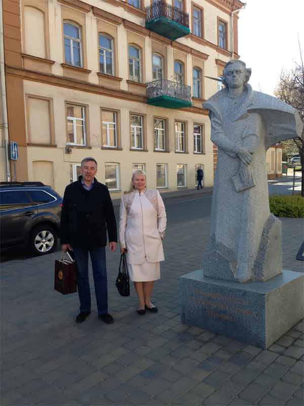Пам’ятник Тарасу Шевченку у Вільнюсі