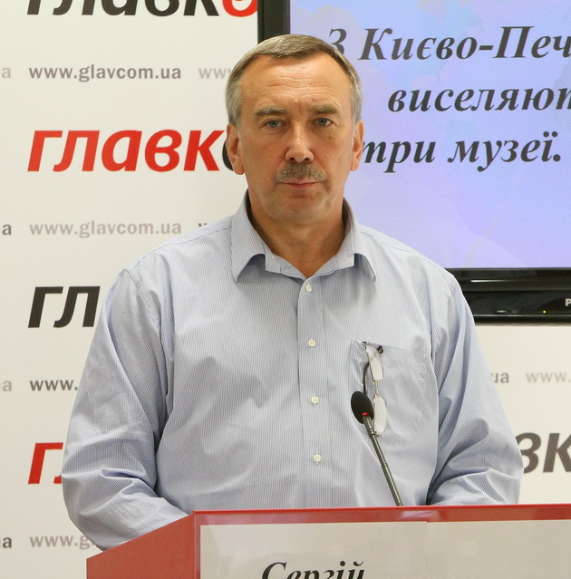 Сергій Кролевець на прес-конференції у «Главкомі» 30 вересня 2010 р.