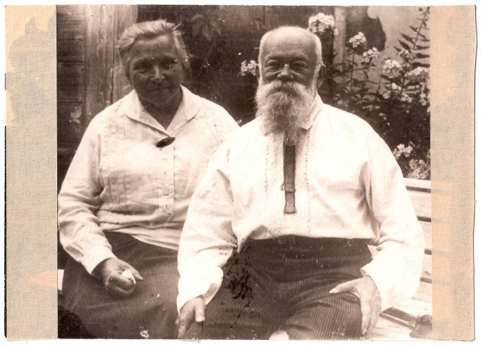 Михайло та Марія Грушевські. Китаїв, 1928 р.Фото В.Павловського