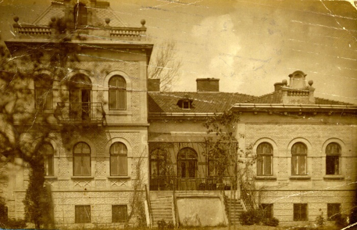 Вілла Грушевських на вул. Понінського, 6 у Львові. Не пізніше 1912 р. Фото зі збірки ІММГ.